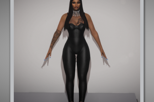 Leather Bodysuit for MP Female