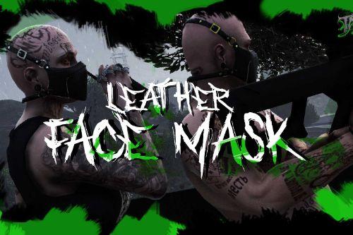 Leather Mask Face for MP Male and Female