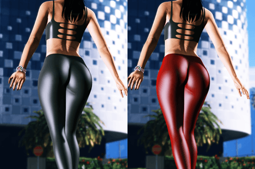 Leather  Outfit Full Body Mod Mp Female