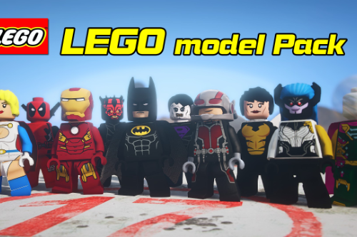 LEGO model pack[Add-On Ped]