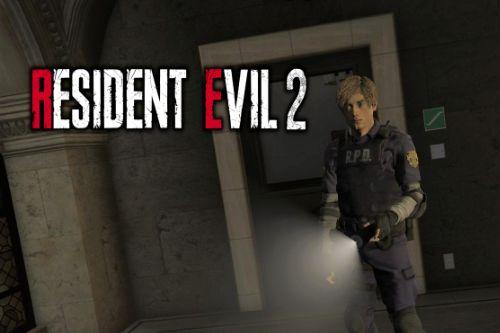 Leon Kennedy from RE:2 Remake [Add-On Ped]