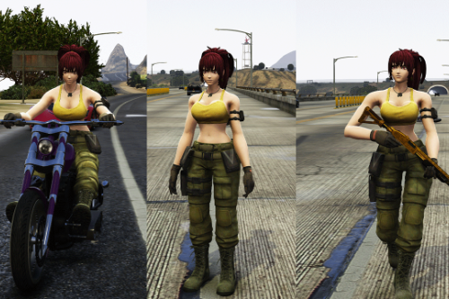 Leona from King Of Fighters KOF [Add-On Ped / FiveM] 