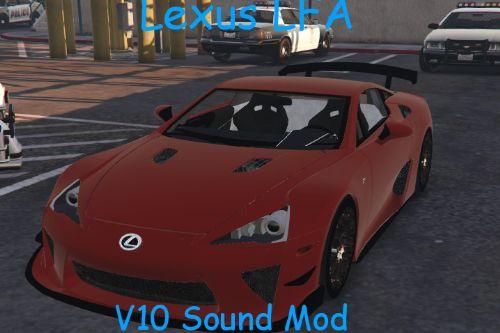 Lexus LFA V10 Sound Swap