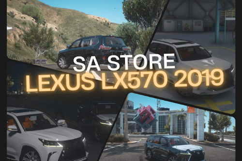 Lexus LX570 2019 [Add-On / Animated]