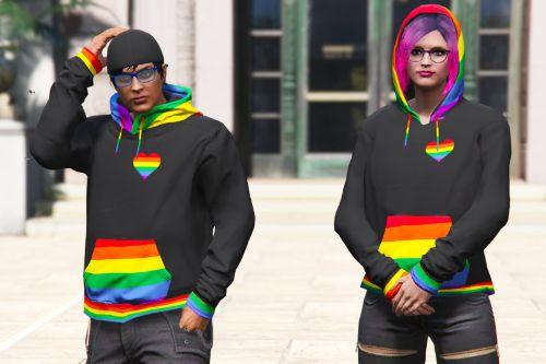 Pride Clothing LGBTQIA ADD-ON MP Male & MP Female (SP, ALTV, FIVEM)