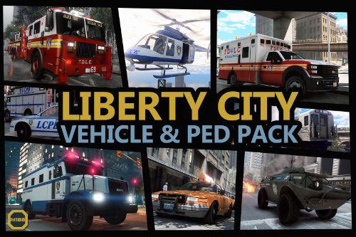 Liberty City Vehicle & Ped Pack (FDLC, LCPD and more) [Add-On | Liveries | Sounds | Custom Shards]