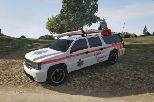 Life Guard Ambulance Emergency Vehicle