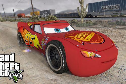Lightning McQueen Angry Eyes Edition [Retextured]