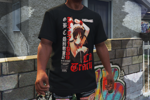 Lil Tracy VHS/Anime T-shirt 