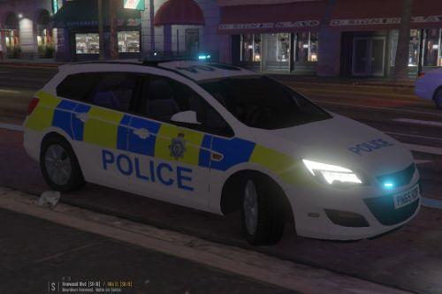 Lincolnshire Police Vauxhall Astra Estate