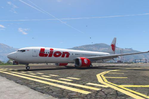 Lion Air Livery for Boeing 737 MAX 9