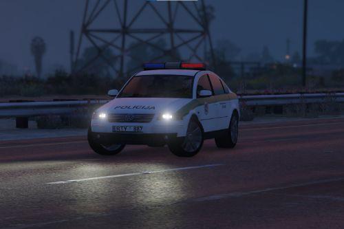 Lithuanian Police 2001 Volkswagen Passat B5