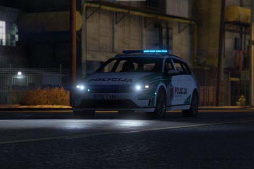 Lithuanian Police 2017 Volkswagen Passat Livery