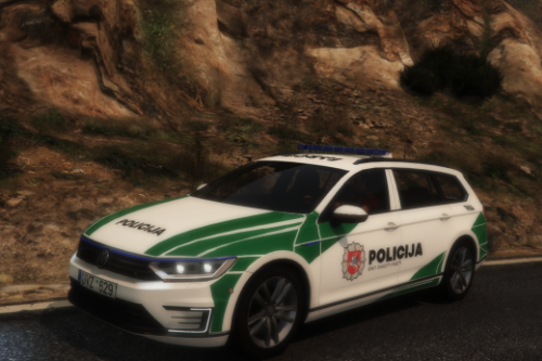 Lithuanian Police 2017 Volkswagen Passat Livery