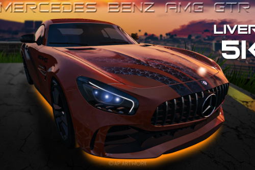  Mercedes Benz AMG-GTR [Liveries Pack 5K+ EXTRA Saleen S1 + GMC-Vandura Van]
