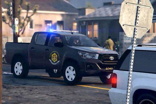 Paintjob Mobil Team Pemburu Preman Polisi Indonesia