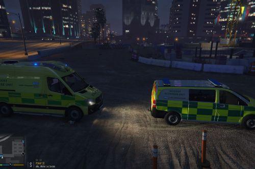London Ambulance Service Mercedes-Benz Sprinter Incident Response Unit 