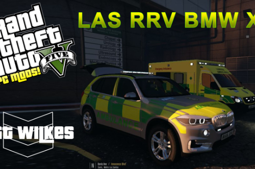 London Ambulance Service RRV BMW X5 Skin