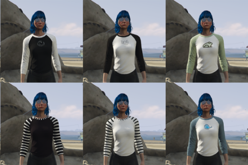 Long Sleeve Textures for MP Female