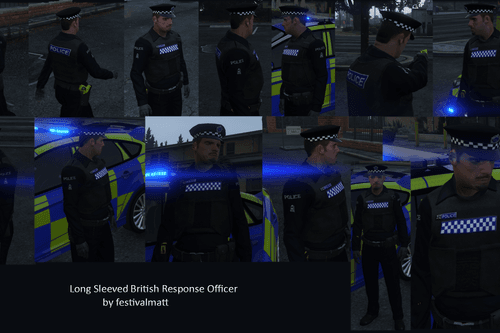 Long Sleeved British Response Officer Skin B1e2f5 lsro