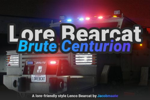 Lore Friendly Lenco Bearcat: Brute Centurion [Add-On / FiveM | Template]