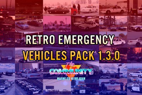 Retro Emergency Vehicles Pack