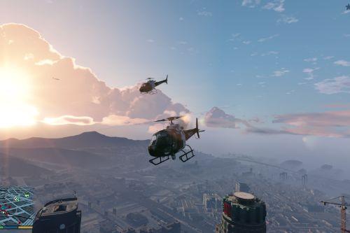 Helicóptero Caçador Polícia Federal PF (CAOP) - GTA5-Mods.com