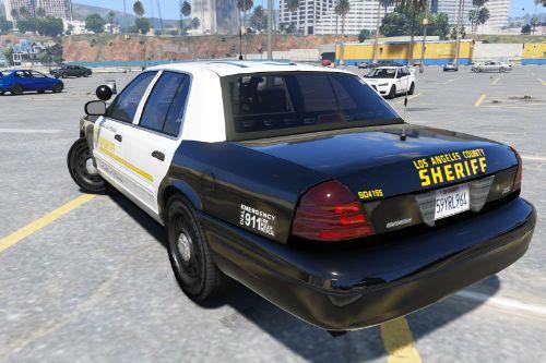 Los Angeles Sheriff's Department 2011 CVPI Slicktop