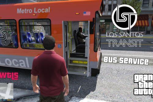 Los Santos Bus Service (ride as passenger)
