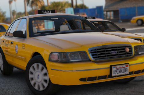 Los Santos Downtown Cab Co Crown Victoria Taxi