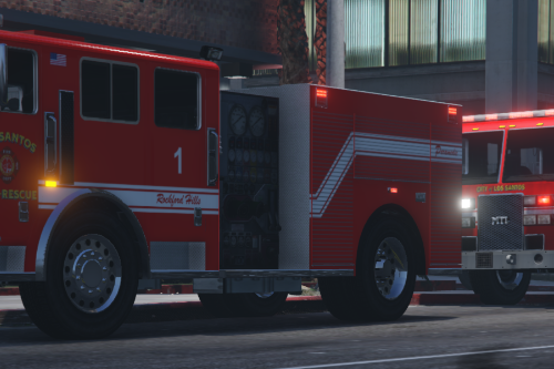 Los Santos Fire-Rescue Department Livery Pack (San Diego) | EUP and Carcols
