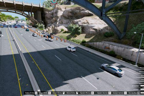 Los Santos Freeway Construction / Road works