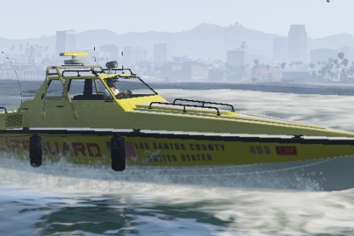 Los Santos Lifeguard livery for Police Predator