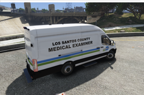Los Santos Medical Examiner Ford Transit - Miami-Dade Inspired