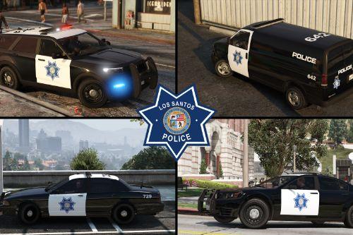 Los Santos Police Department Livery Pack [Driver: San Francisco styled]