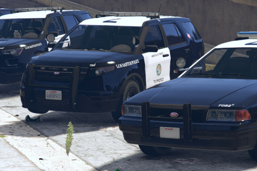 Los Santos Police Department Livery Pack (San Diego) | DLS V2 Configs, Carcols