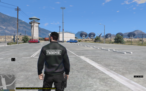 Los Santos State Trooper(LSST) Closed and Open Sweater