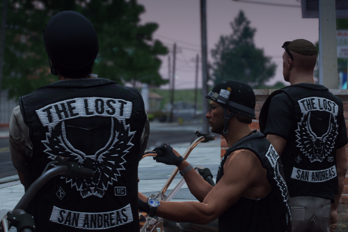Lost MC Biker Vest (Los Santos chapter.)