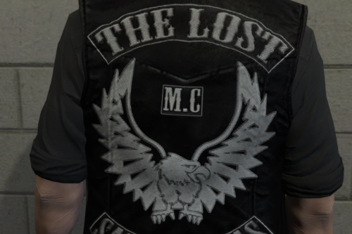 Angels of Death Vest  GTA Liberty Leather Vest - Jackets Masters