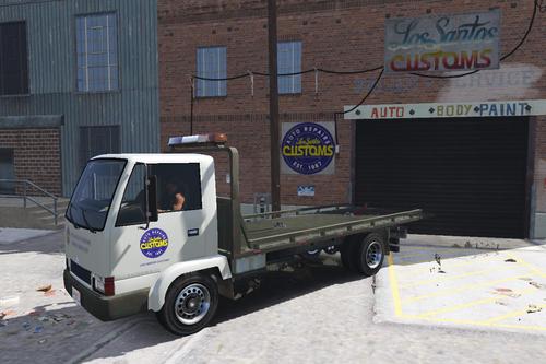 LSC - Towing Services Livery For Maibatsu Mule Recovery B72297 7