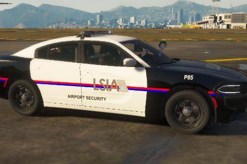 LSIA Dodge Charger 2018 Airport Security (ELS) |Add-On|