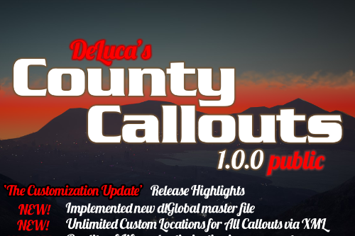 (LSPD:FR) DeLuca's County Callouts