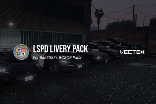 LSPD Liveries for RiME557's BCSOR Pack