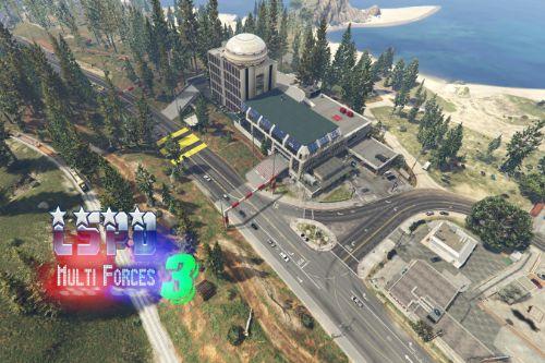 LSPD Multi-Forces 3 Menyoo / Ymap