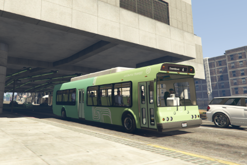 LST (Los Santos Transit) livery for Isrealsr mapped bus