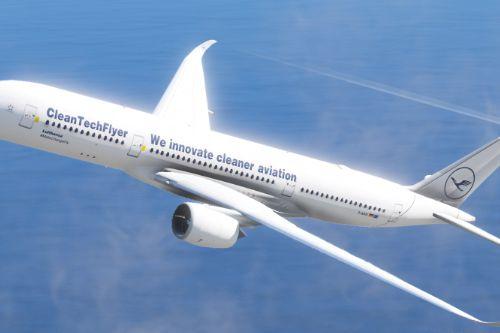 Lufthansa Airbus A350-900XWB "CleanTechFlyer" livery