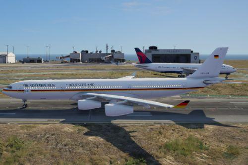 Luftwaffe (German Air Force) Livery Pack (A319,  A321 and A340)