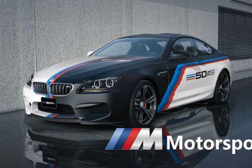 M Motorsport 2013 BMW M6 F13 livery