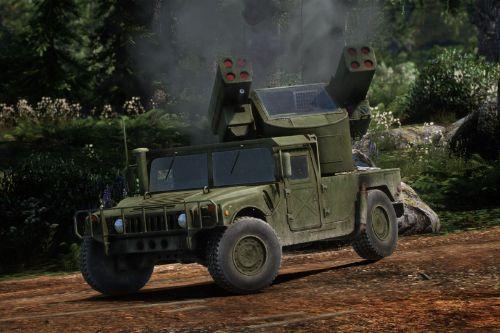 M1097 Avenger Humvee [Add-On | LODs ]