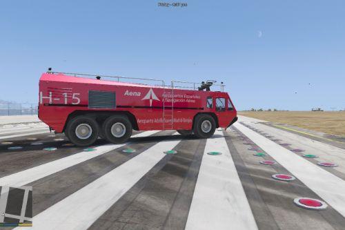Madrid Airport FireTruck Aena